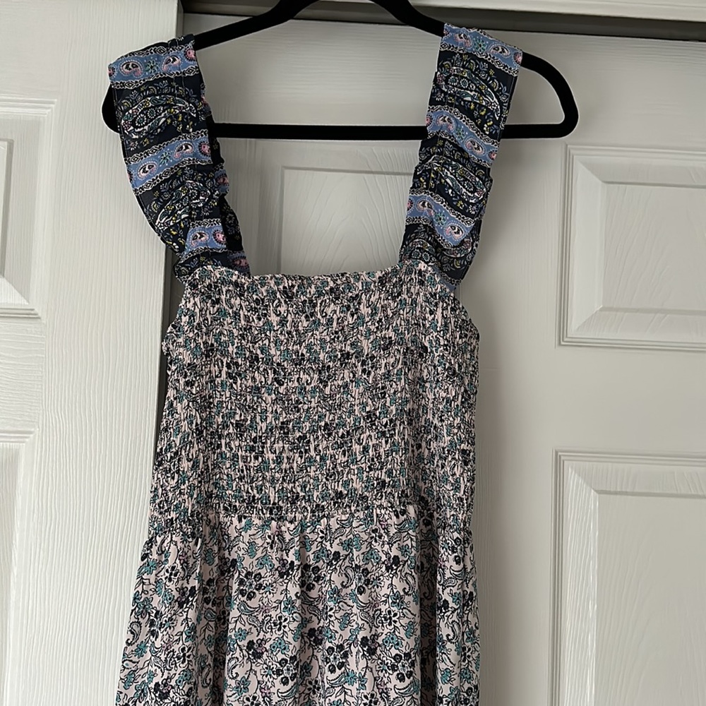 Collective Concepts Floral Midi Dress Size Large - Picture 2 of 2